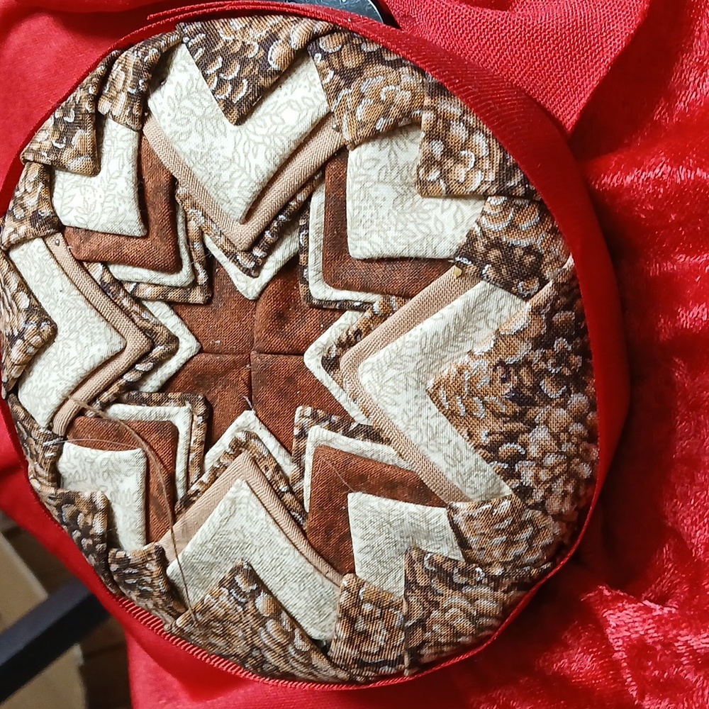 5.5" Disk Quilted Deco